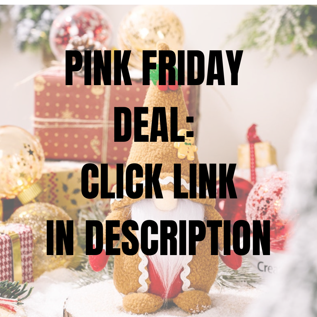 PINK FRIDAY: DOOR BUSTER DEAL GNOME