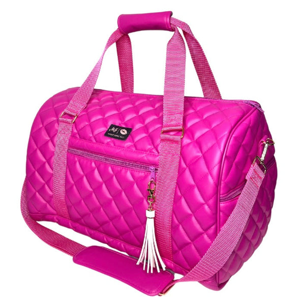 LIVE BOX- Quilted Hot Fuchsia Duffel ** ESTIMATED START SHIPPING DATE: MARCH 15TH