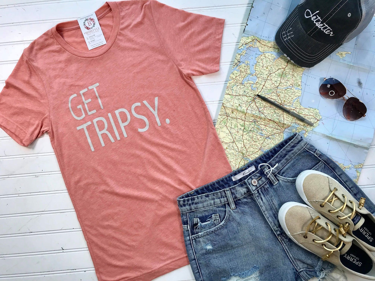  Get Tripsy Tee, CLOTHING, BAD HABIT APPAREL, BAD HABIT BOUTIQUE 