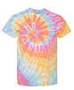  Jessica Tie Dye Short Sleeve Tee - Aerial Spiral | FINAL SALE, CLOTHING, S&S, BAD HABIT BOUTIQUE 