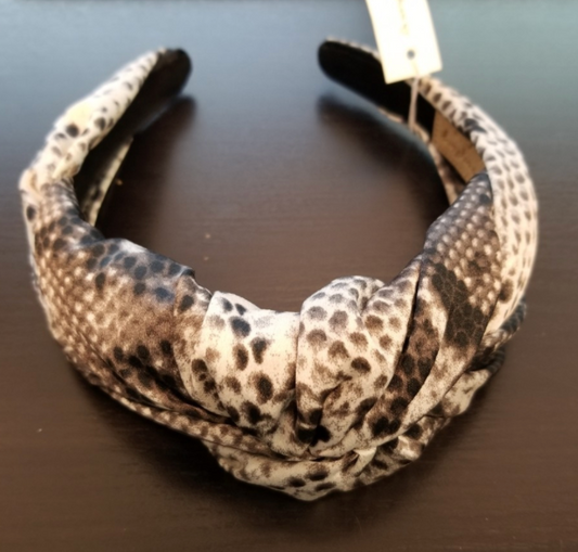  SnakeSkin Head Band, CLOTHING, JOIA, BAD HABIT BOUTIQUE 