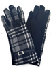  Plaid Pattern Touch Screen Gloves, ACCESSORIES, JOIA, BAD HABIT BOUTIQUE 