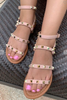 Lulu Studded Sandal - BAD HABIT BOUTIQUE 