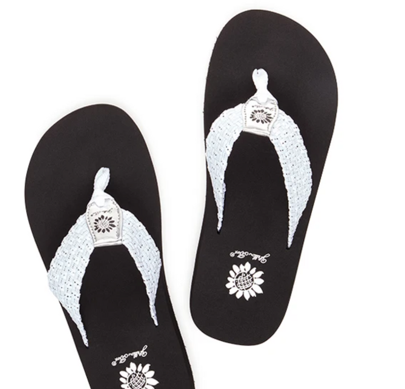 Soleil Silver Foam Sandal  July 14th Presale - BAD HABIT BOUTIQUE 