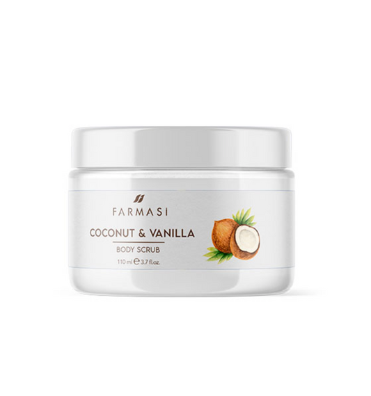 COCONUT & VANILLA BODY SCRUB | Farmasi