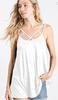 Criss Cross Tank Top - Final Sale