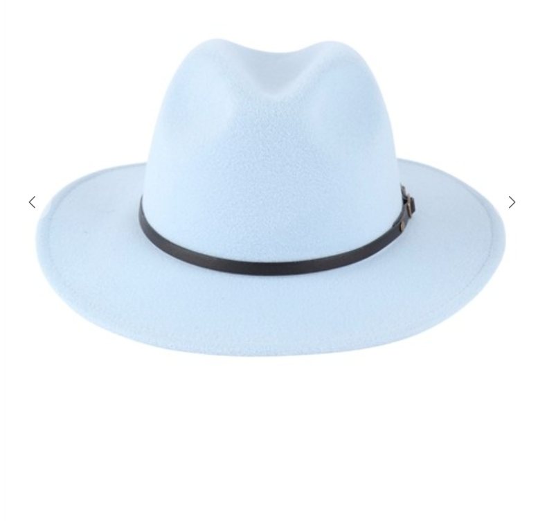 BRIM PANAMA HAT W/ PU BAND