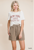 Washed Cotton Gauze Shorts - Final Sale*