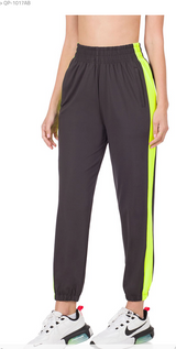 TRICOT TRACK PANTS WITH SIDE PANELS - Final Sale