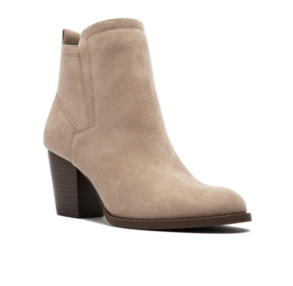 Make A Getaway Taupe Bootie | FINAL SALE