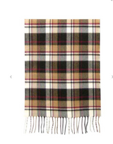 Plaid Softer Than Cashmere Scarf Brown
