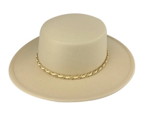 SMOOTH SOFT BRIM CHAIN LINK HAT