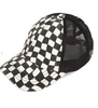 C.C. Checkered Baseball Cap