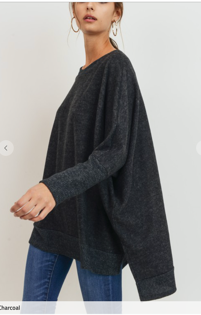 Round Neck Oversize Tunic by Cherish - Final Sale*