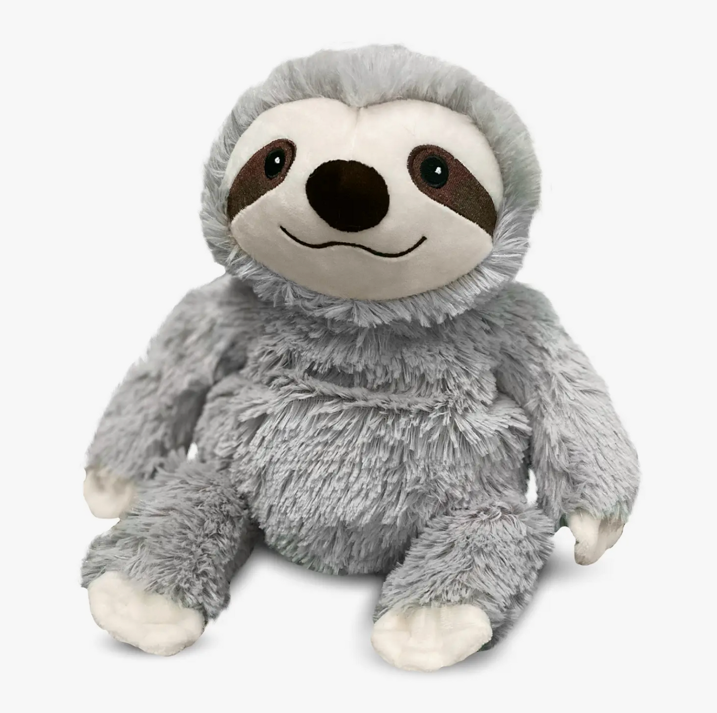 "Warmies" Gray Sloth Plushie