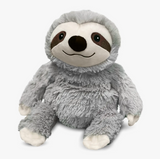 "Warmies" Gray Sloth Plushie