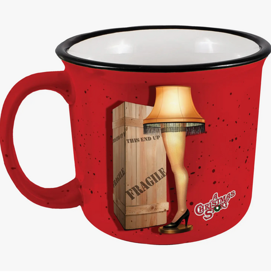 Leg Lamp Camper Mug - A Christmas Story