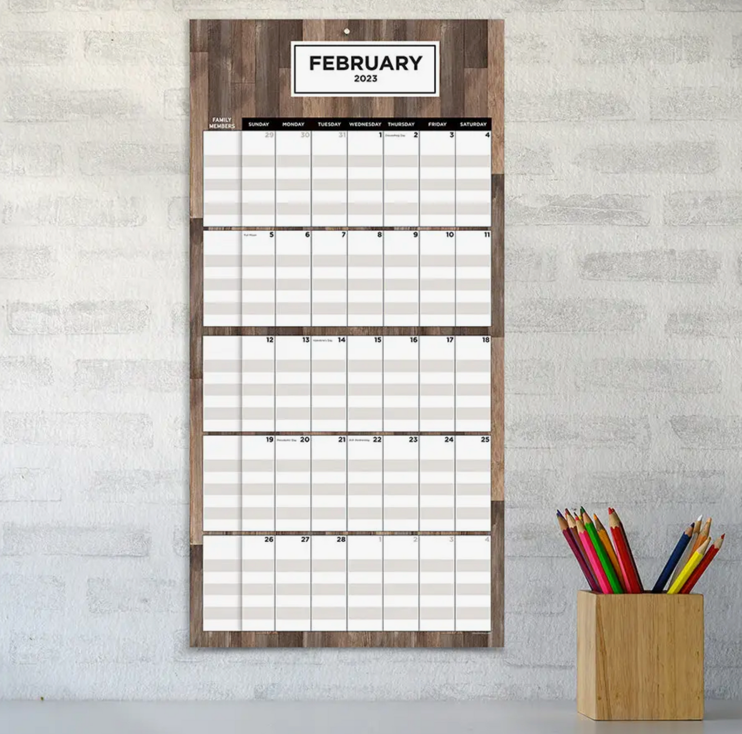 2023 Parent Planner Wall Calendar 1/2 Off Sale