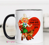 Everyone is Cow Shit Valentine's Funny Coffee Mug