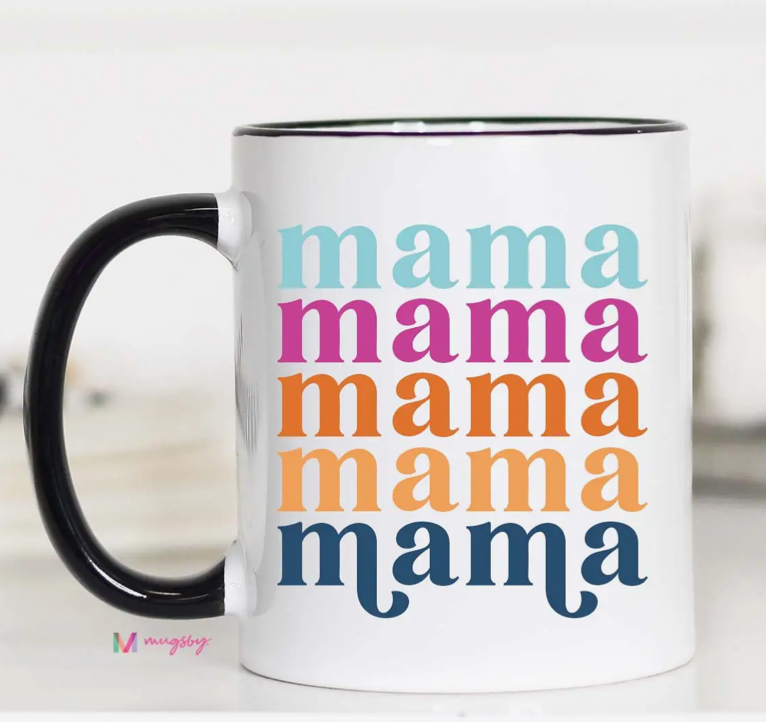Mama Caribbean Mother's Day Mug, Mom Mug