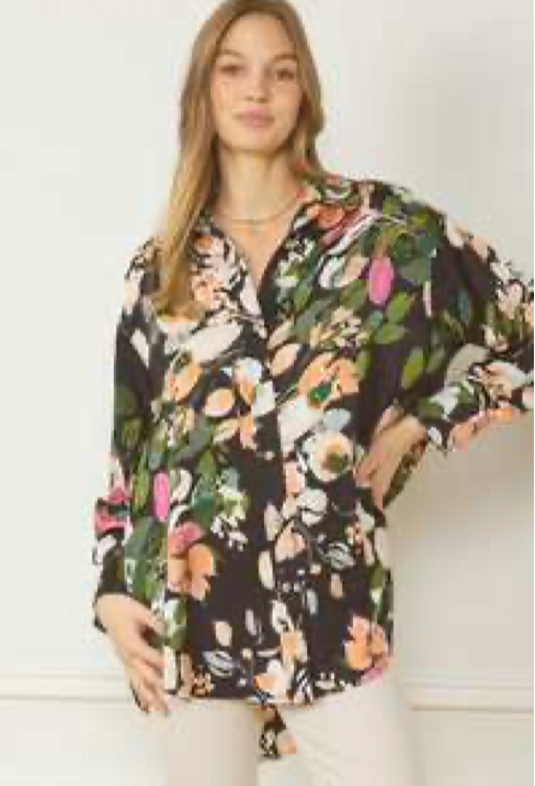 The Season of Blooms Floral Blouse