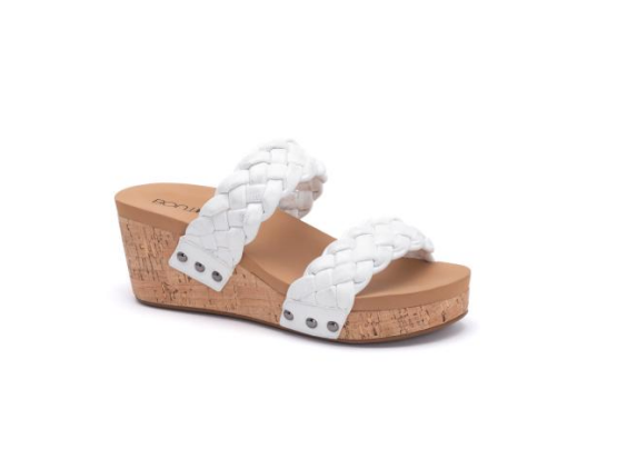 CORKYS Delightful Sandal - White Metallic