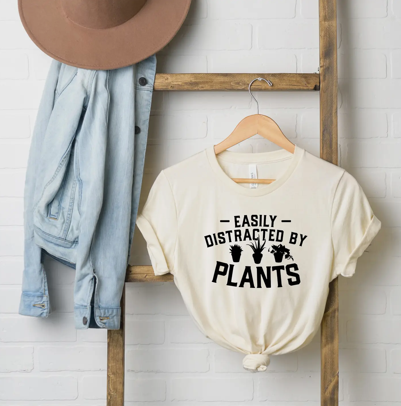 Easily Distracted By Plants Graphic Tee