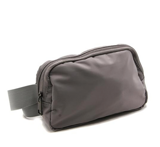 Grey "Dupe" Belt Bag - DEAL COUPON EXCLUDED