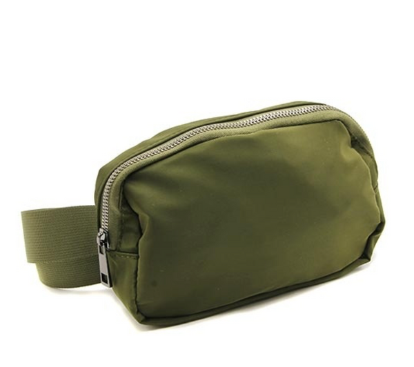 Olive "Dupe" Belt Bag
