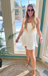 solid white dress 