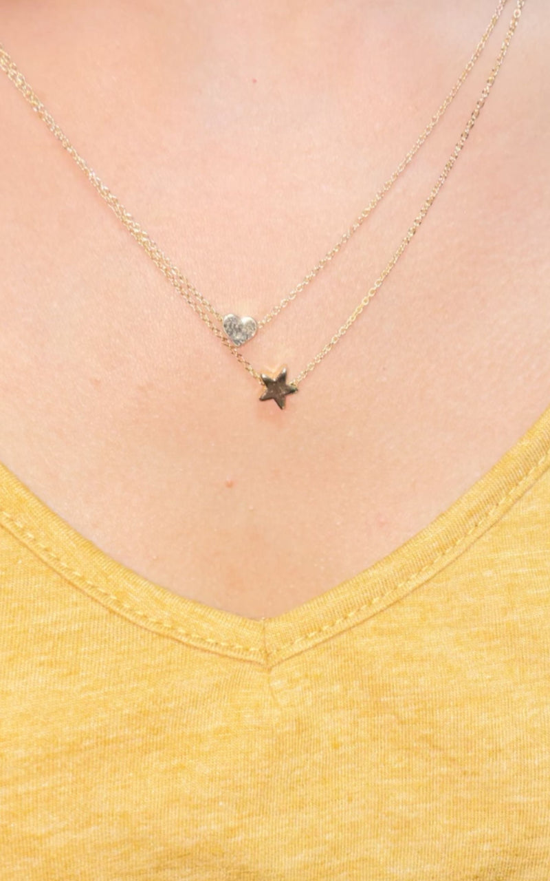 Star & Heart Necklace