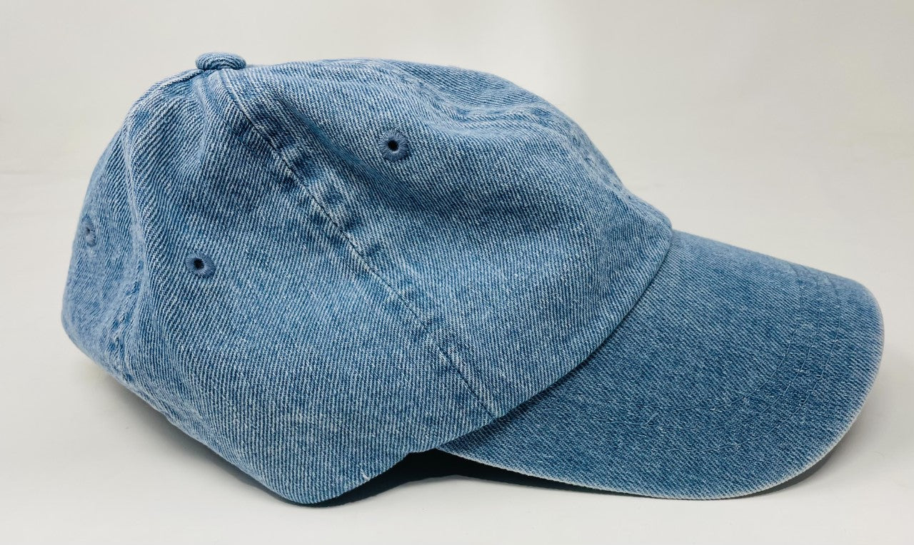 Denim Baseball Hat - Final Sale**