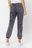 ACID WASH RELAXED DRAWSTRING JOGGER PANTS