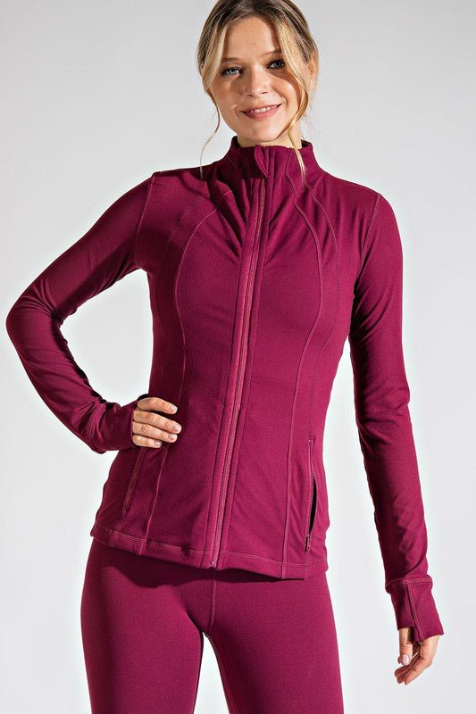 Fitted Activewear Jacket - Rae Mode - Final Sale*