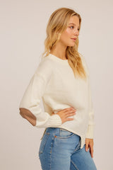 Asymmetrical Mock Neck Sweater - Final Sale