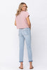 Judy Blue Full Size Destroyed Mid-Rise Boyfriend Jeans