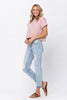 Judy Blue Full Size Destroyed Mid-Rise Boyfriend Jeans