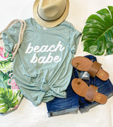 Beach Babe mint t-shirt