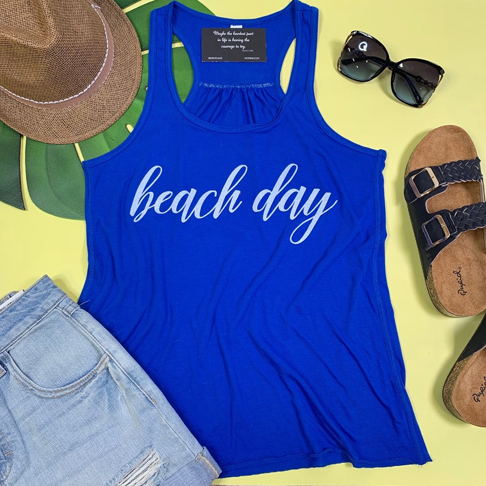 Beach Day Tank - BAD HABIT BOUTIQUE 