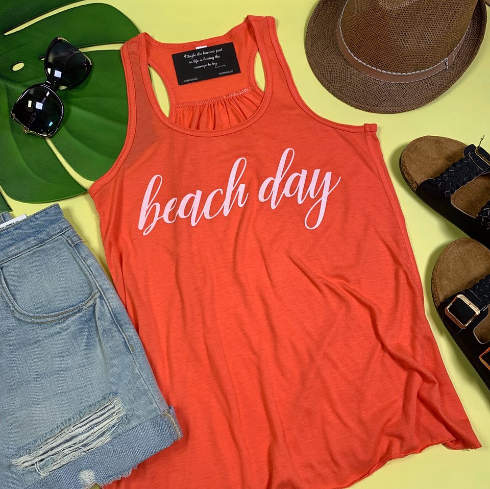 Beach Day Tank - BAD HABIT BOUTIQUE 