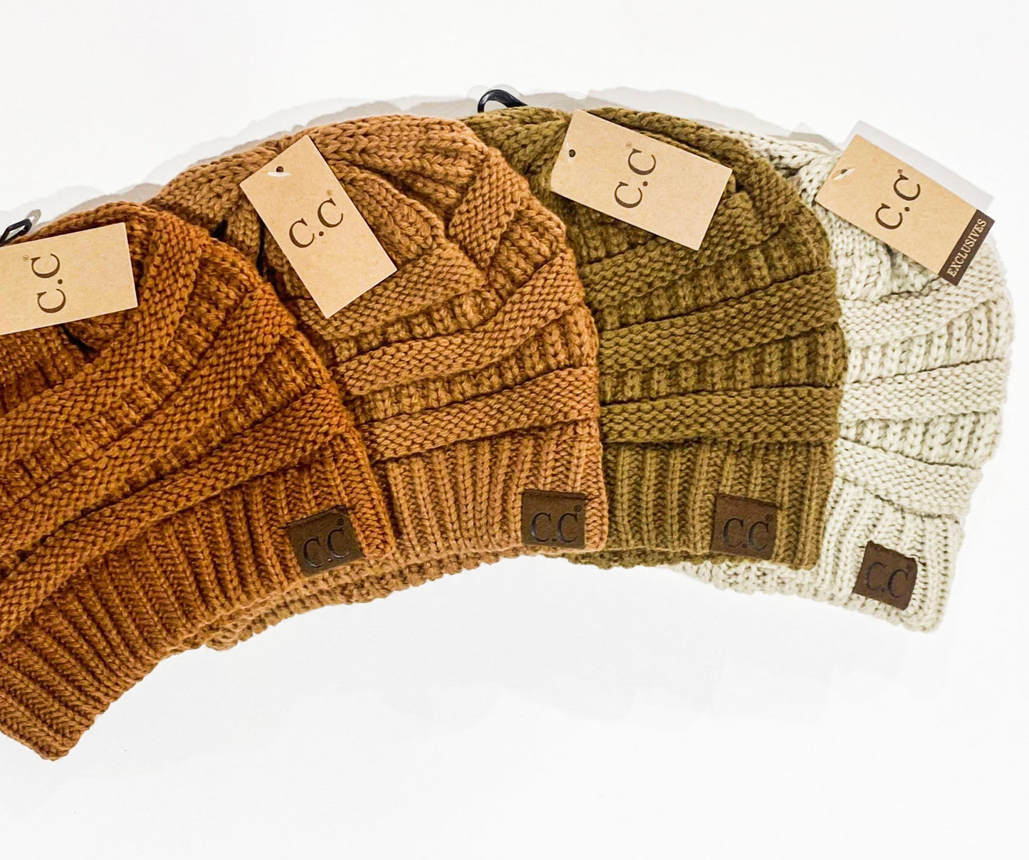 C.C. Beanie - Neutral Tones