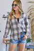 Beige Plaid Flannel Top - Final Sale