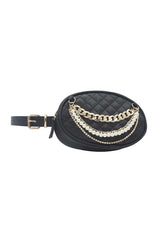 Lux Quilted Mini Belted Bag - Final Sale