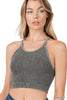 Seamless Ribbed Brami Vintage Wash - Final Sale