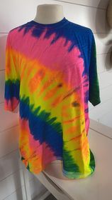 Neon Slant Tie Dye