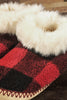 Buffalo Plaid Slippers - Final Sale