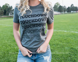 Touchdown Tshirt - BAD HABIT BOUTIQUE 
