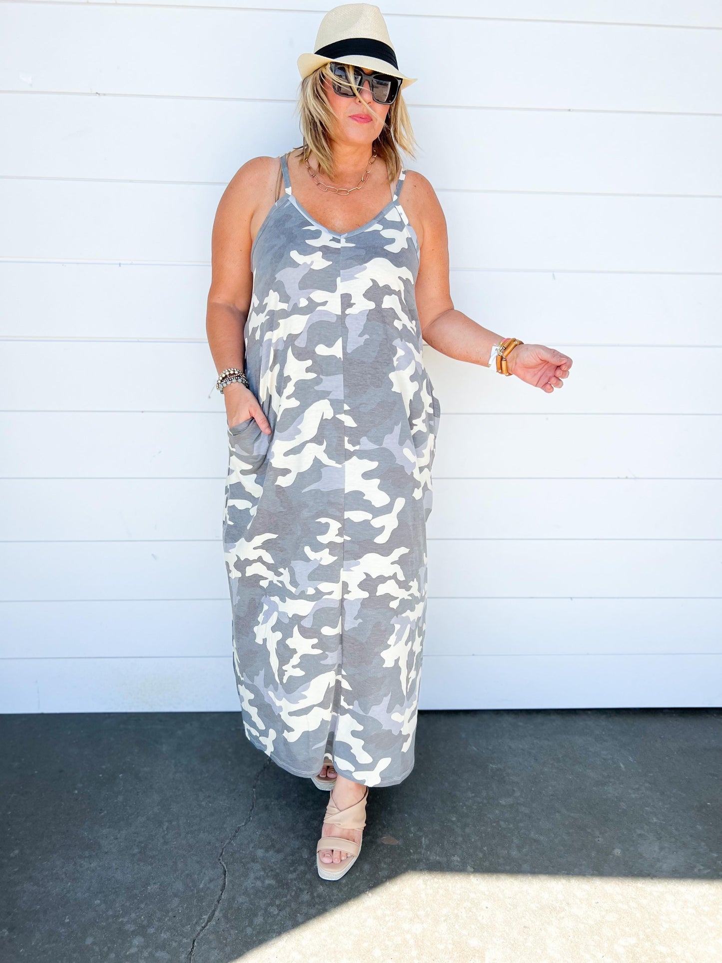 Camo Maxi Dress