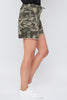 Mid Rise Muted Camo Shorts - YMI