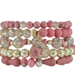 Candy Confetti Stacked Bracelets -5
